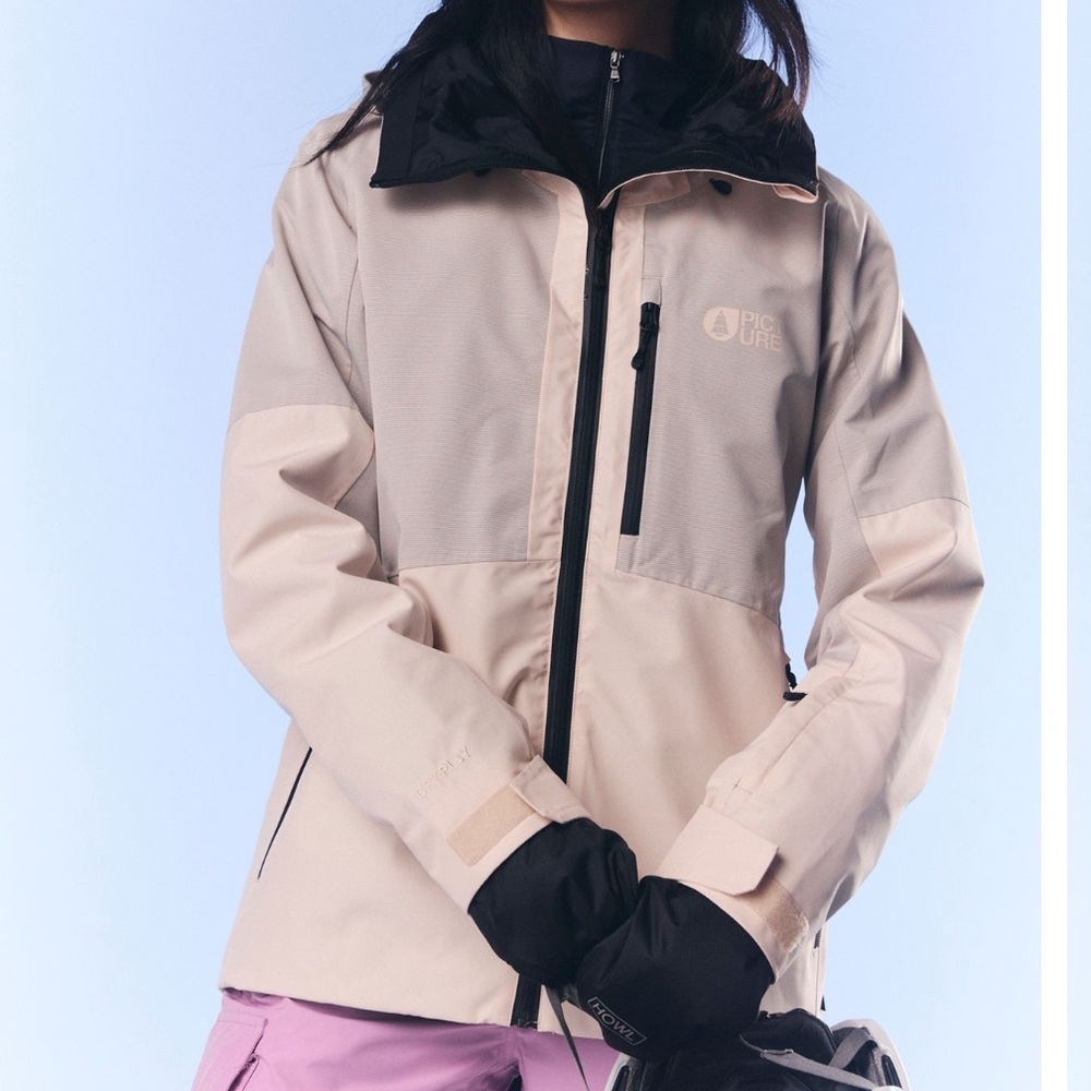 NWT Picture Organic Sygna Ski Jacket in Vanilla Waterproof Women’s Snow Cold